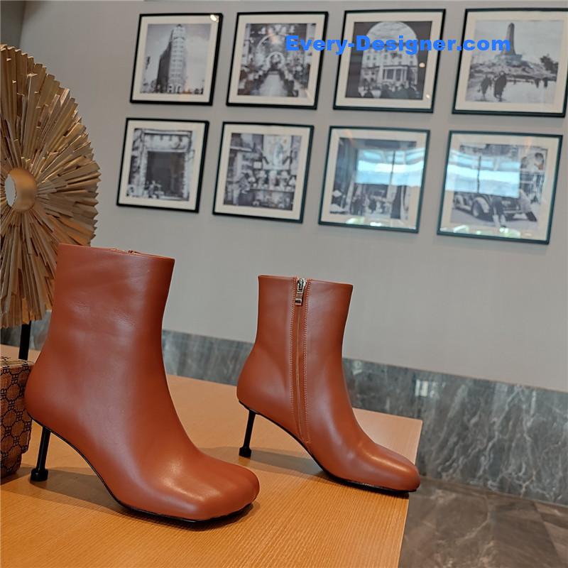 Ba1en*iaga five toe high heel mid boots