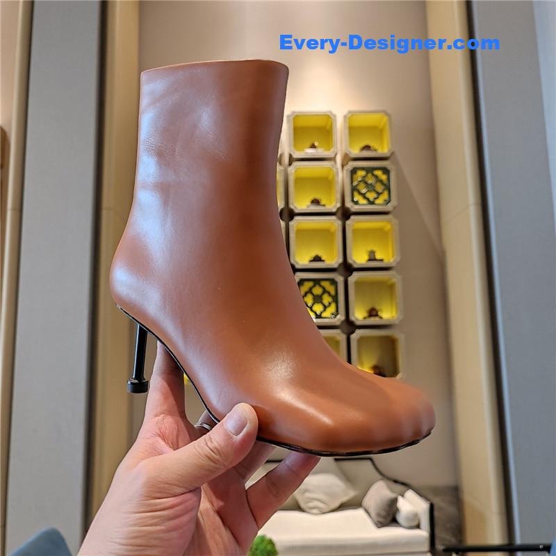 Ba1en*iaga five toe high heel mid boots