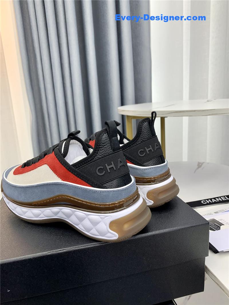 Ch**el new color matching casual sneakers