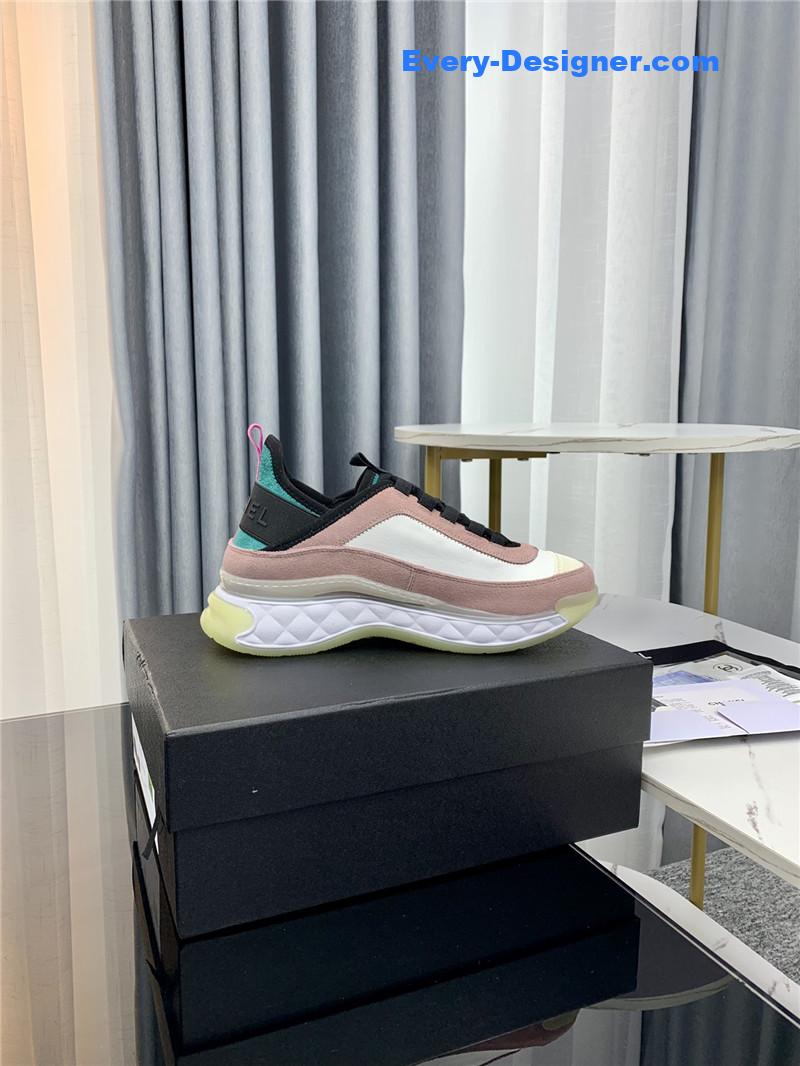 Ch**el new color matching casual sneakers