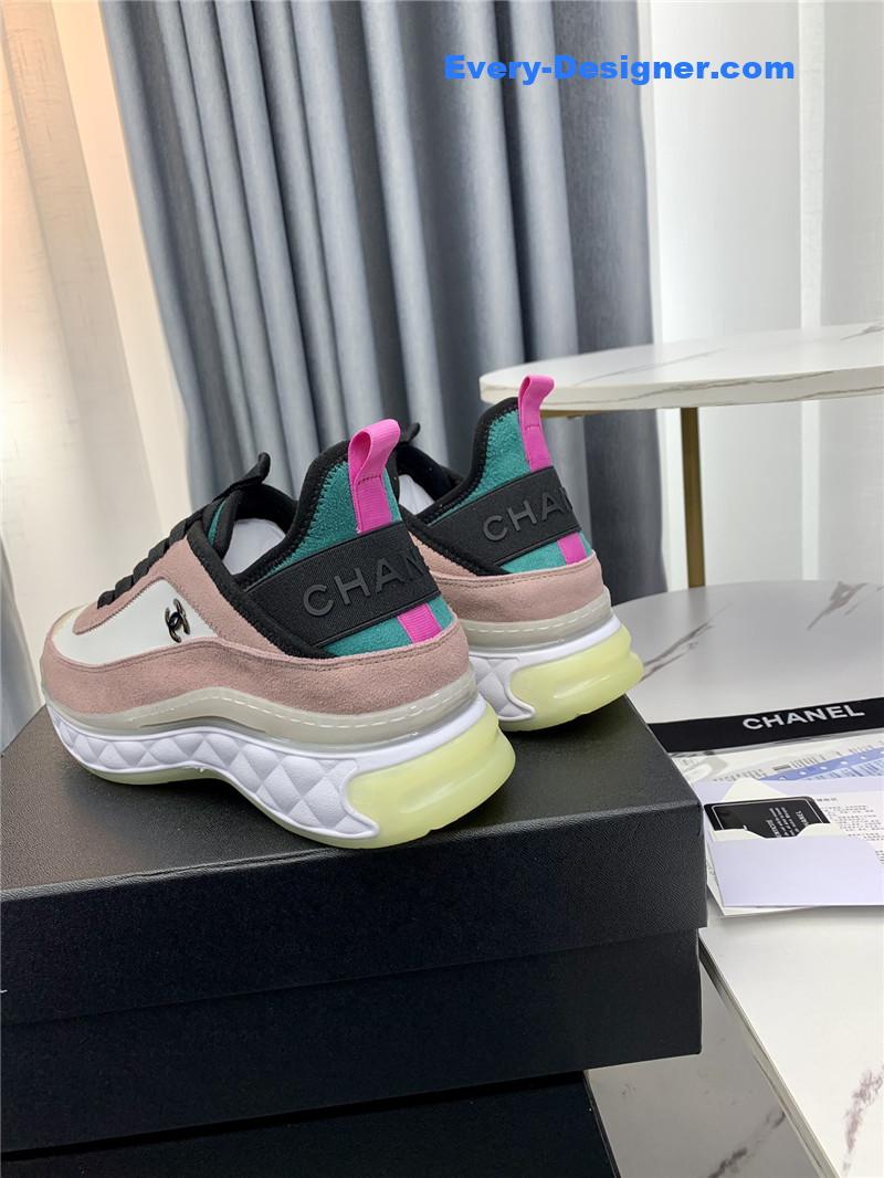 Ch**el new color matching casual sneakers
