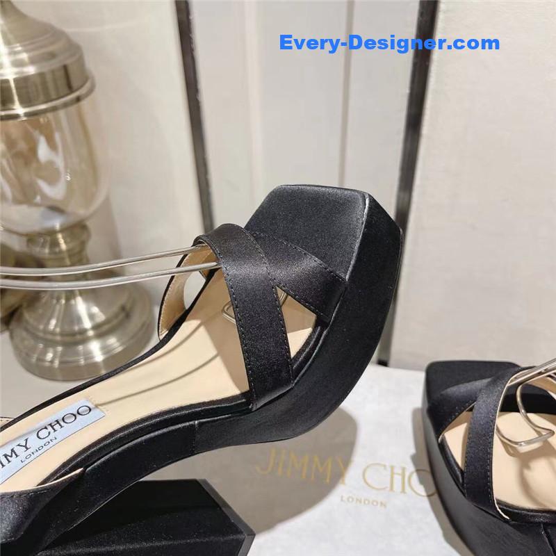 J1m*y Ch00 fashion heel sandals