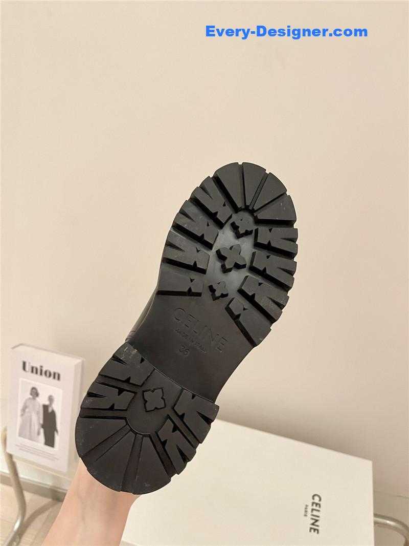 Ce1i*e autumn and winter new thick-soled tall knight boots