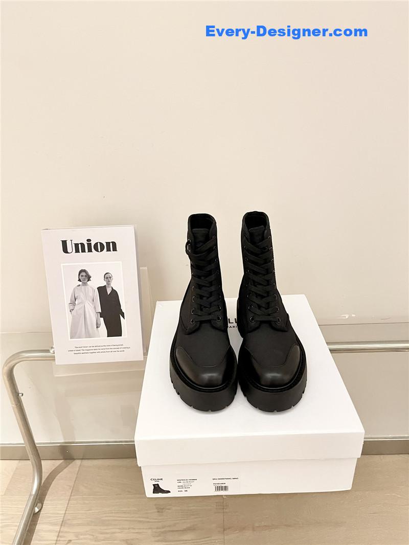 Ce1i*e new lace-up ankle boots