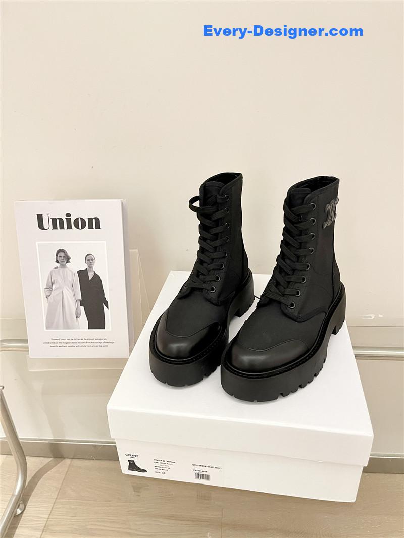 Ce1i*e new lace-up ankle boots