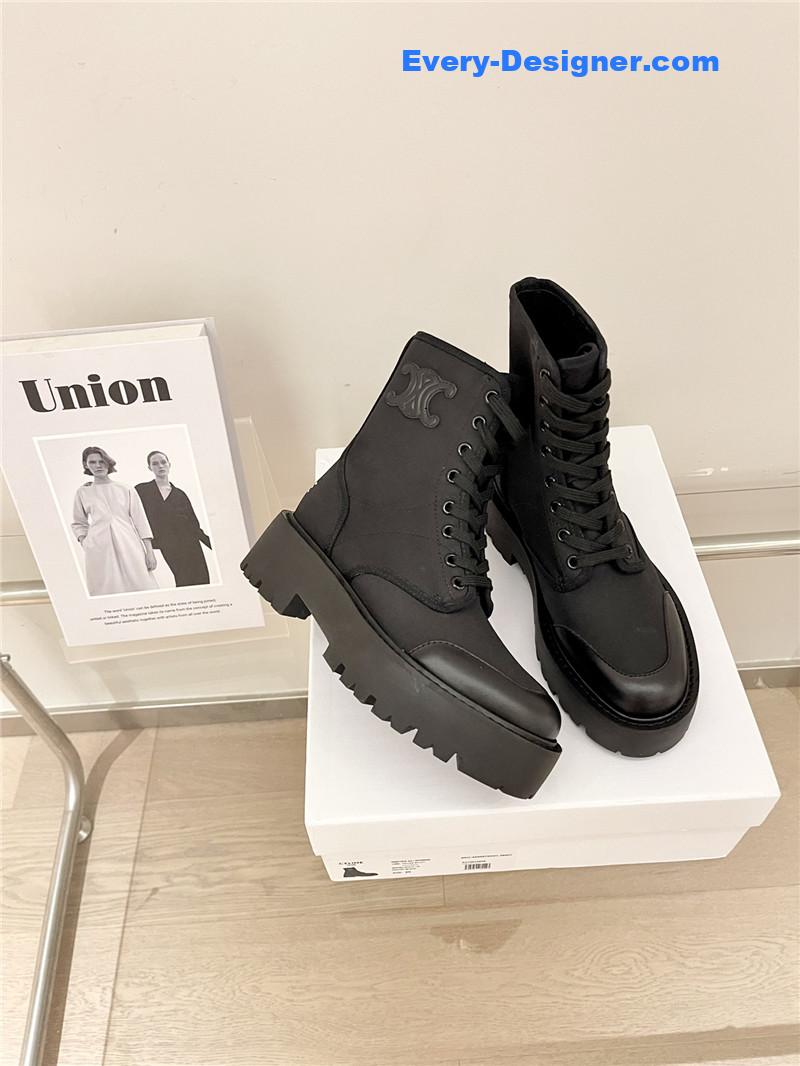 Ce1i*e new lace-up ankle boots