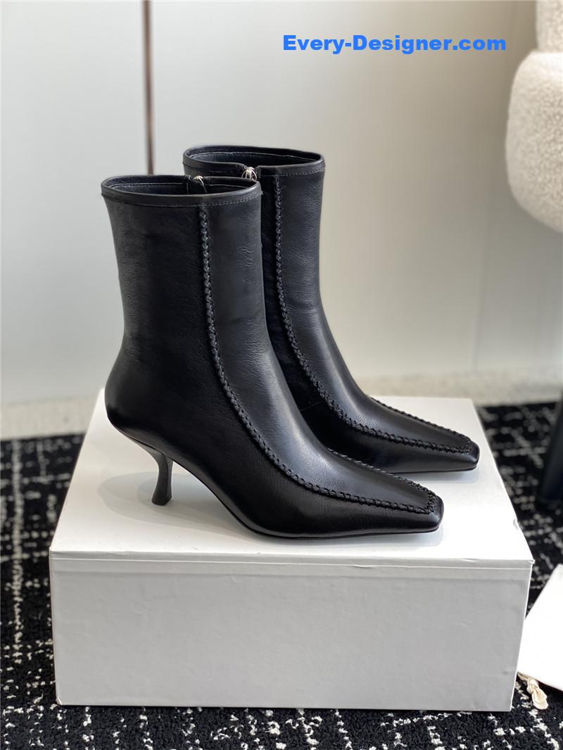 New square toe stiletto boots