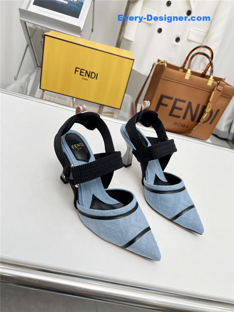 F**di hot fashion high heel sandals