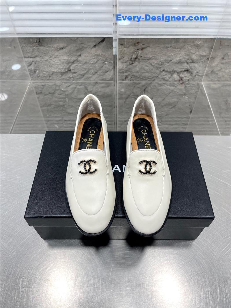CC new low heel loafers