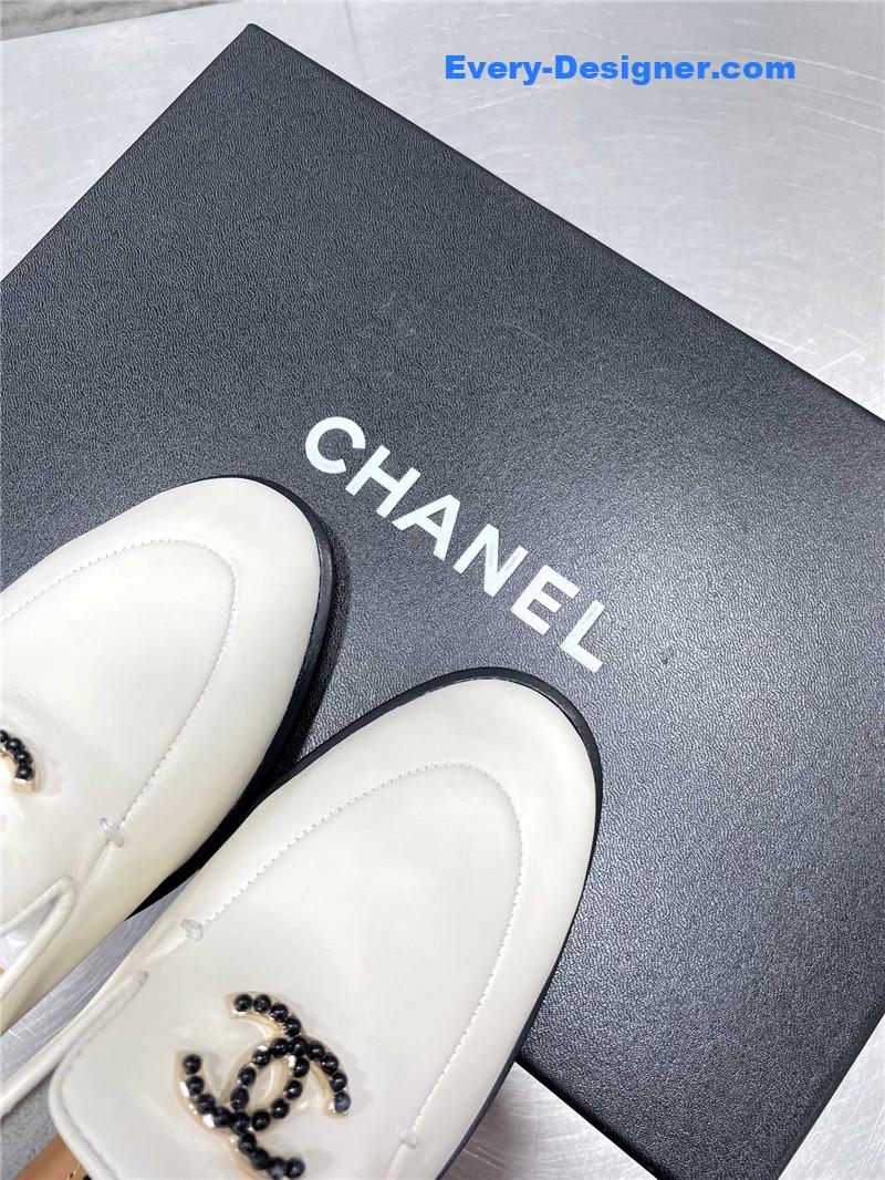 CC new low heel loafers