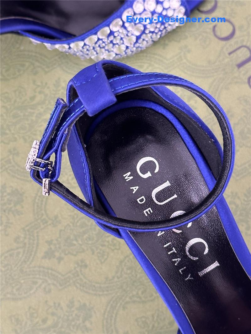 Gvc*1 rhinestone slippers sandals