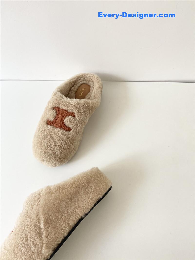 Ce1i*e thick-soled baotou slippers