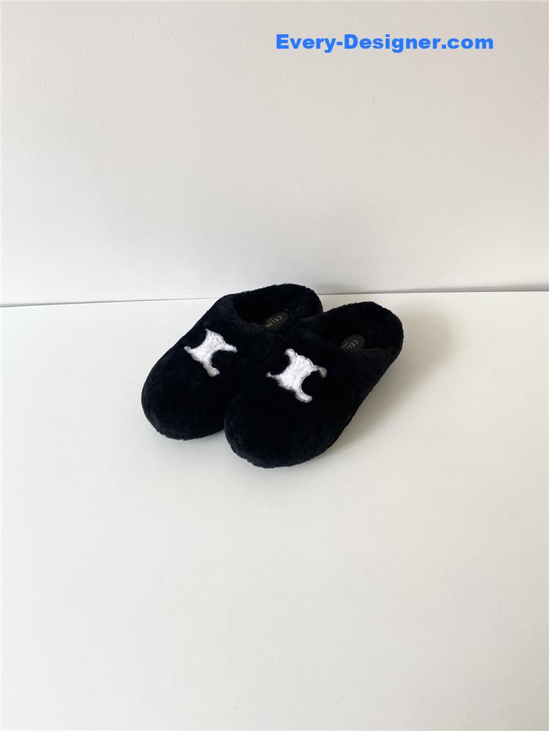Ce1i*e thick-soled baotou slippers