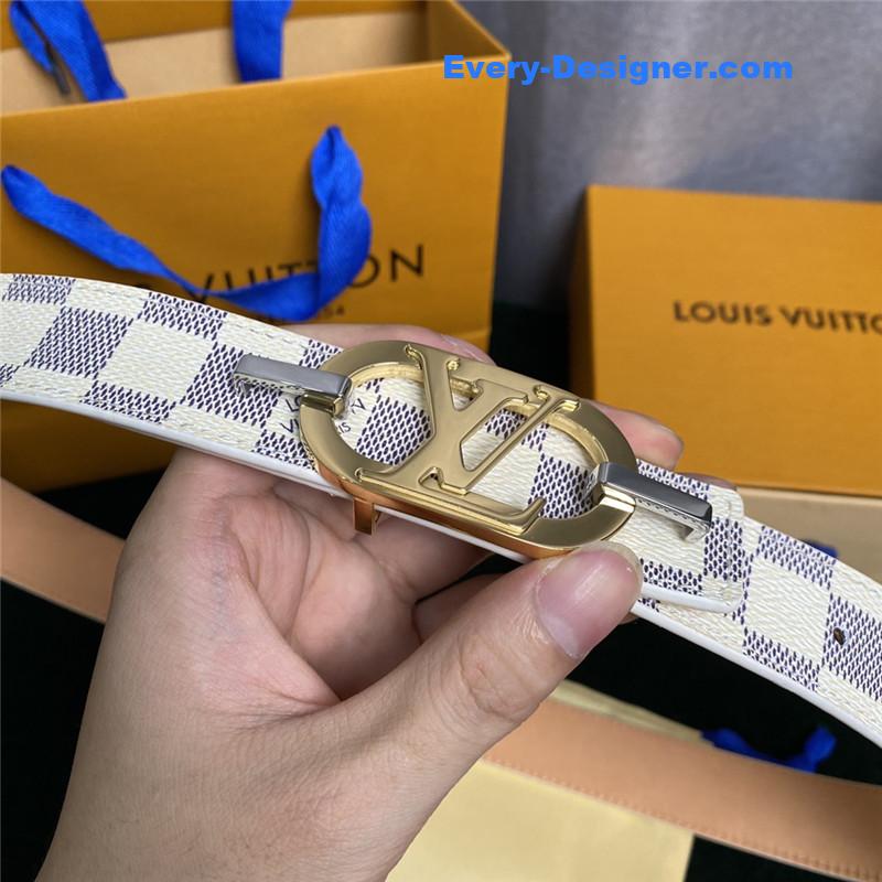 l0vis Vvtt0n lv mon organ canvas and leather belt