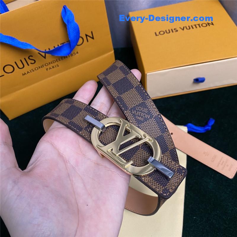 l0vis Vvtt0n lv mon organ canvas and leather belt