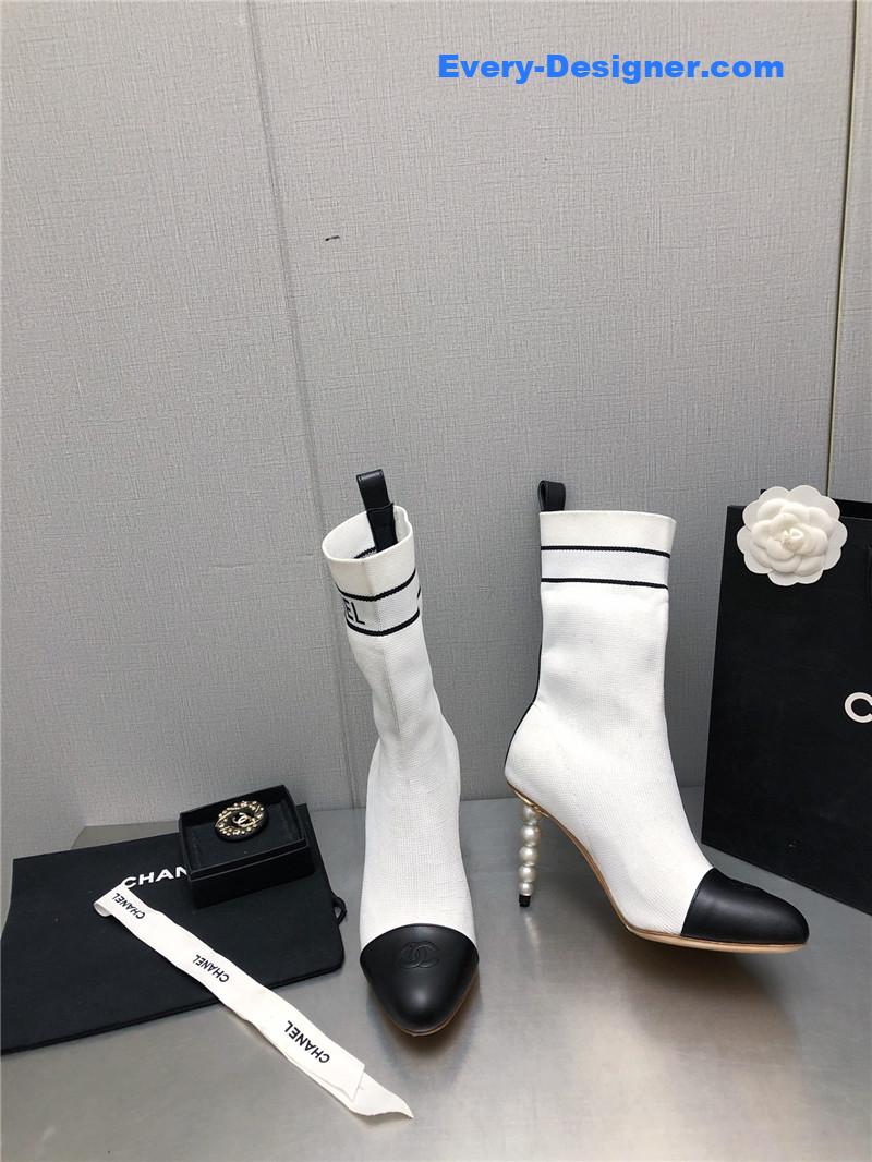cc D1am0nd double c buckle stiletto boots