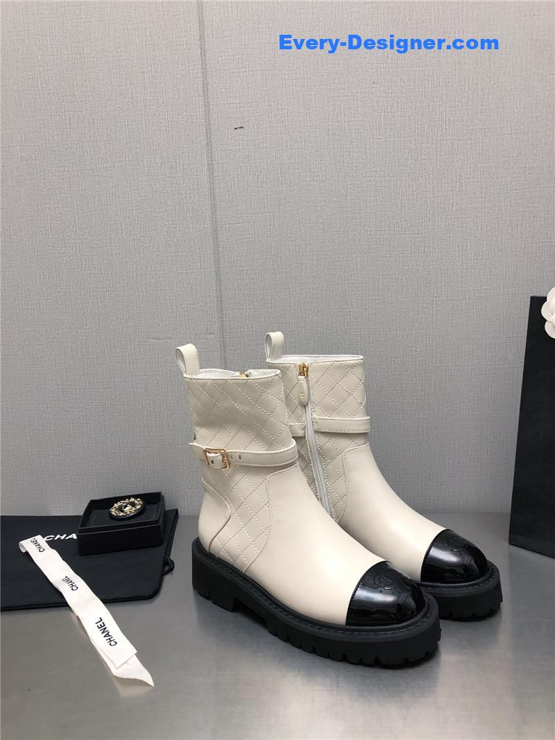 CC Double C Buckle Platform Martin Boots