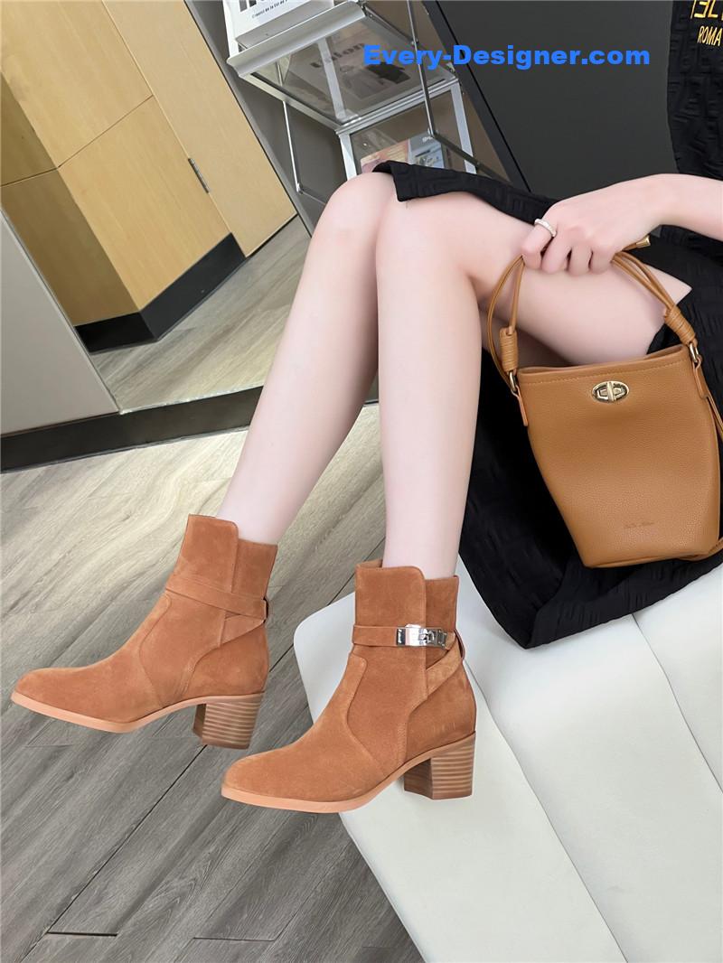 H**me5 kelly buckle rider boots