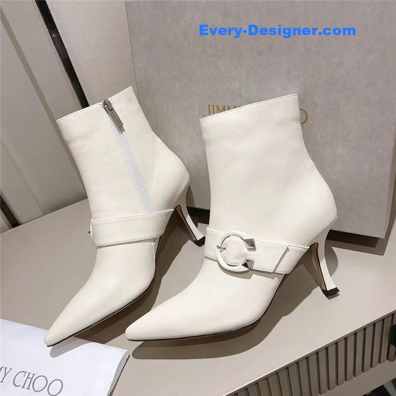 J1m*y Ch00 exquisite fashion booties