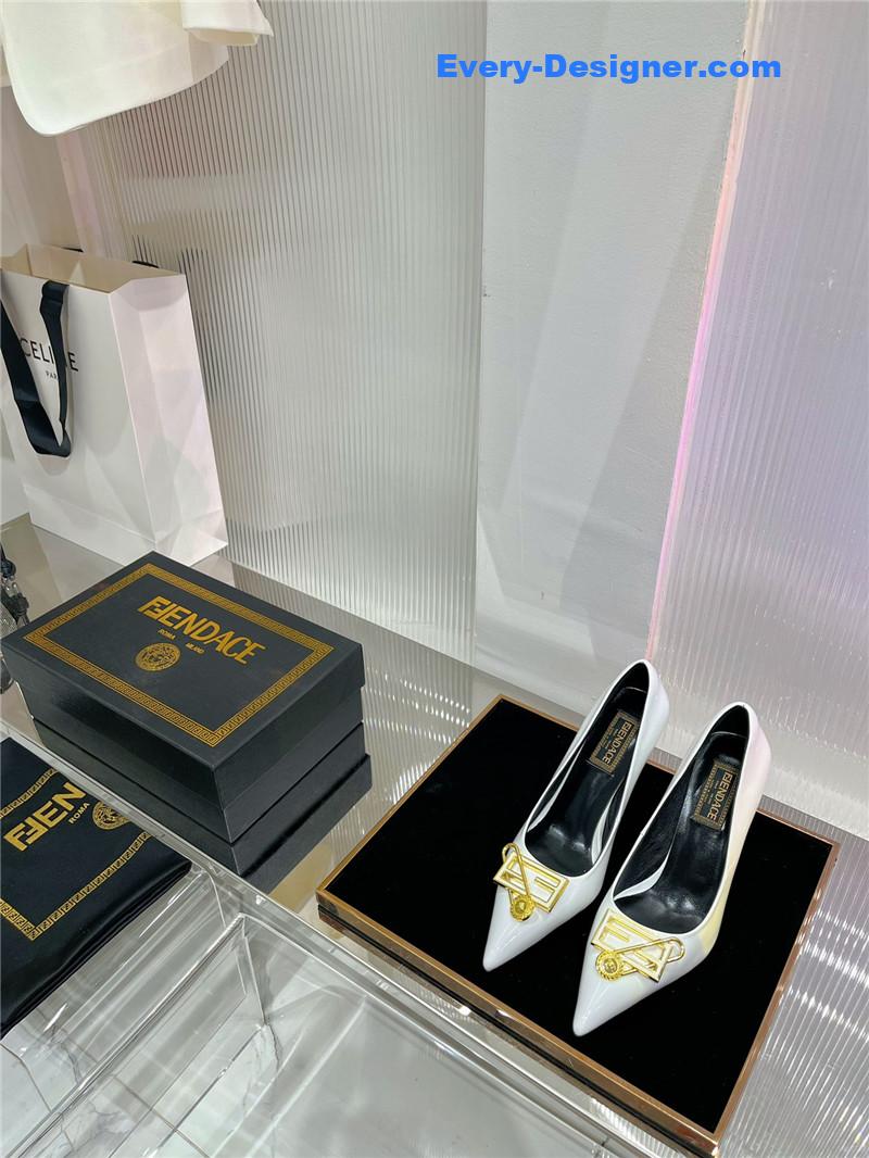 Versace simple temperament high heels