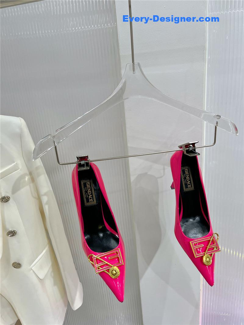 Versace simple temperament high heels