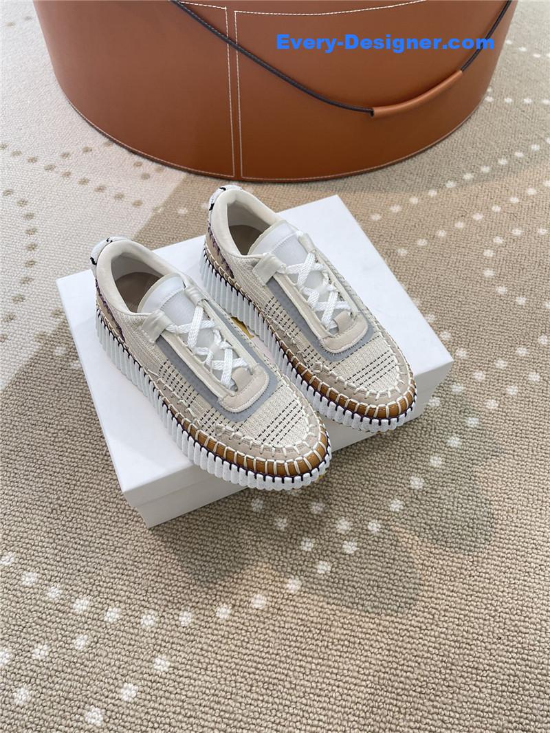 Chloe new nama rainbow jelly bean sneakers