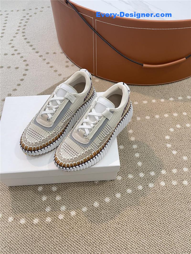 Chloe new nama rainbow jelly bean sneakers