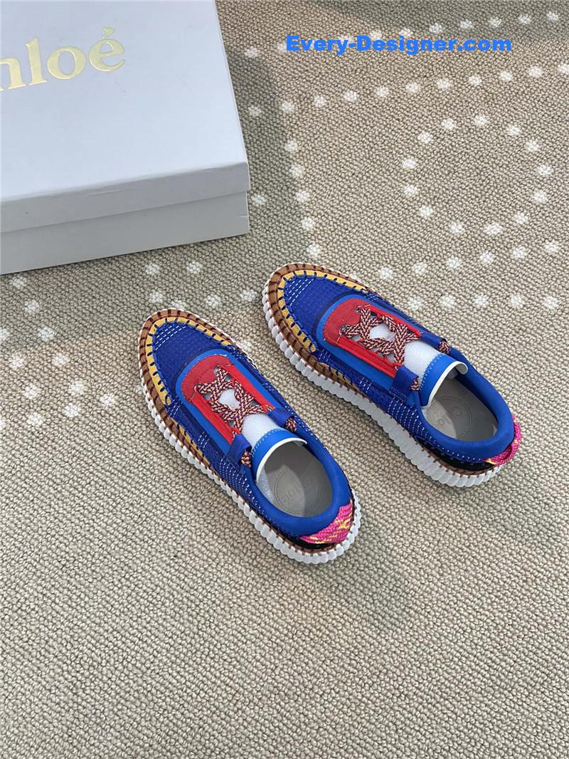 Chloe new nama rainbow jelly bean sneakers