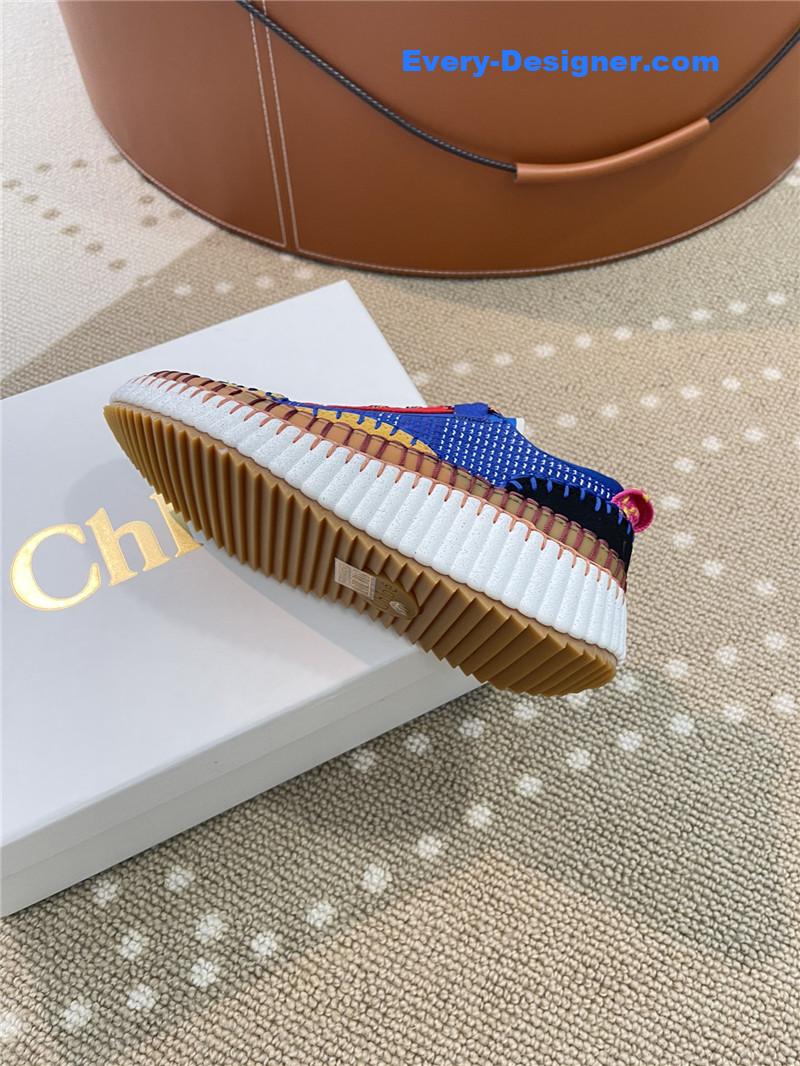 Chloe new nama rainbow jelly bean sneakers