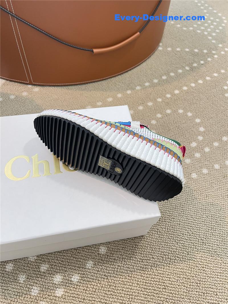 Chloe new nama rainbow jelly bean sneakers
