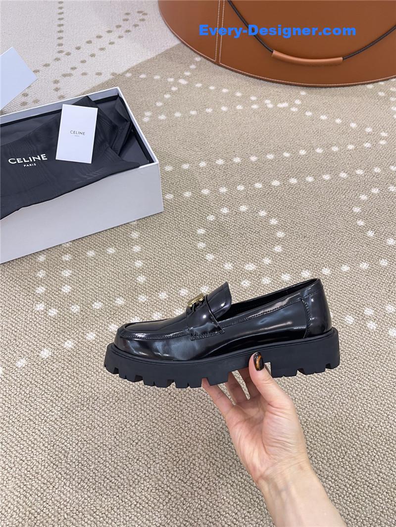 Ce1i*e new thick-soled retro style loafers