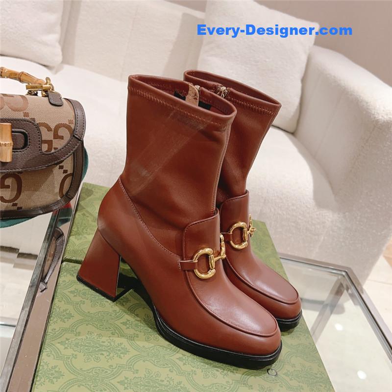 Gvc*1 pull buckle ankle boots