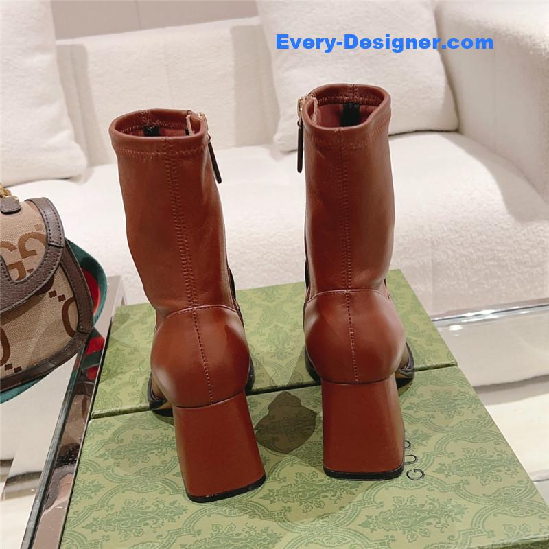Gvc*1 pull buckle ankle boots