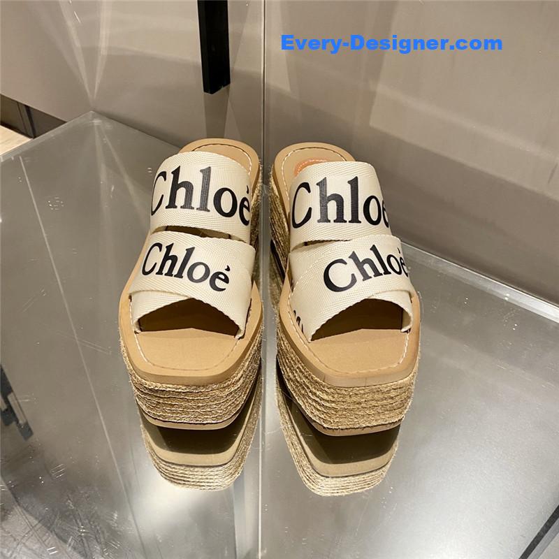 Chloe Cross Braided Roman Slippers