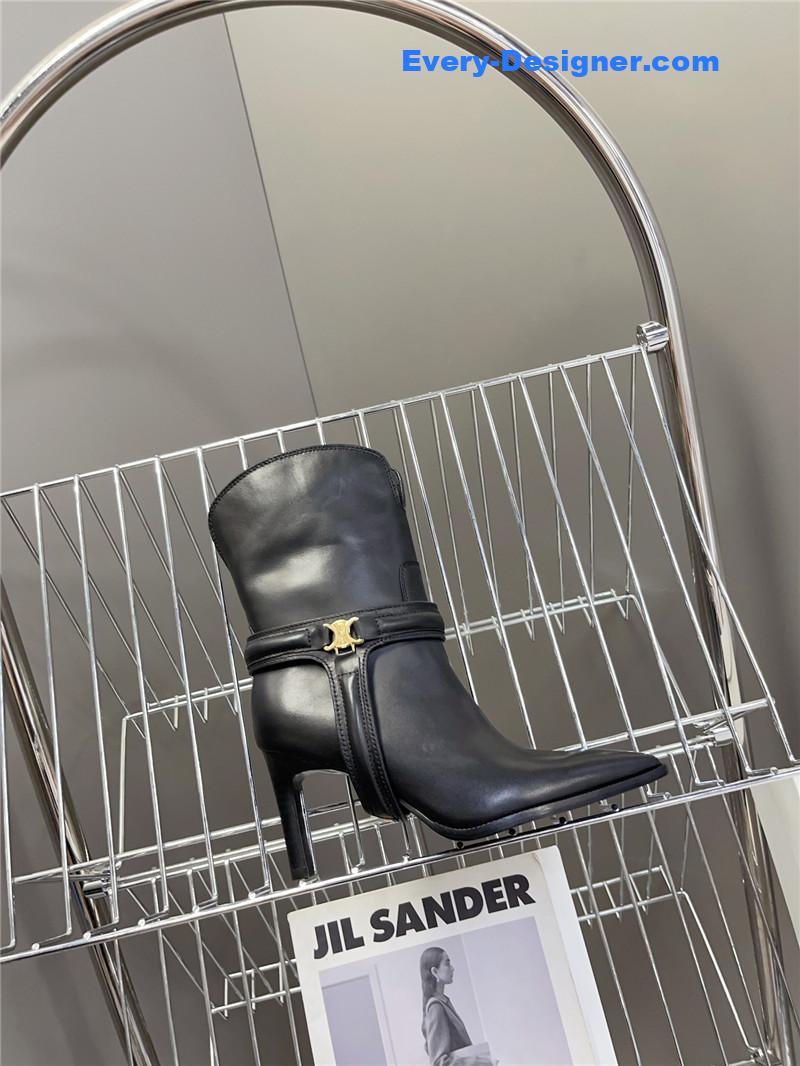 Ce1i*e arc de triomphe pointed ankle boots