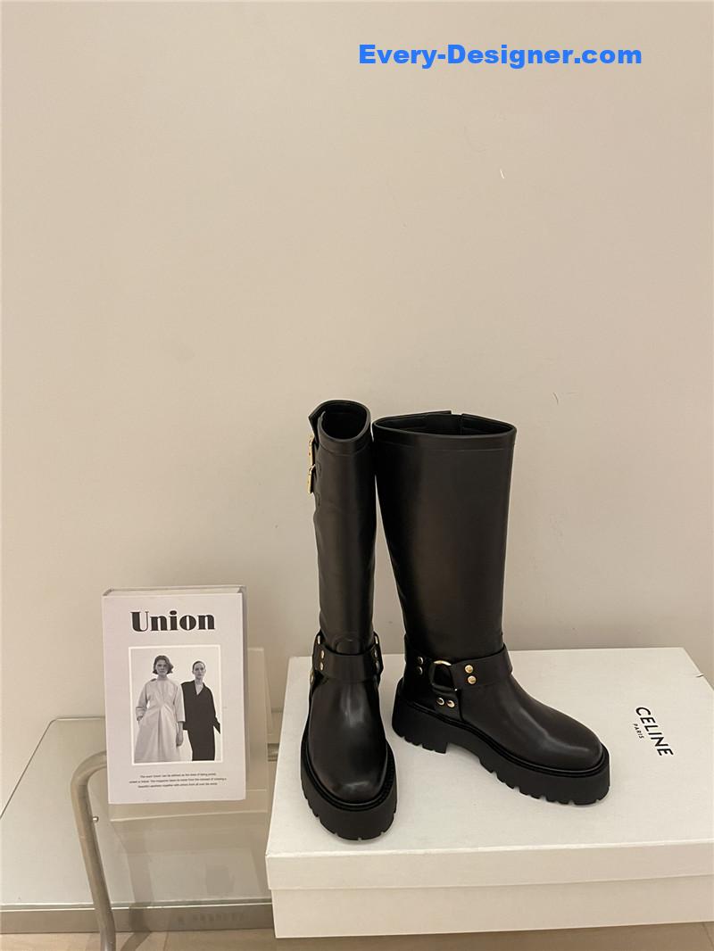 Ce1i*e | arc de triomphe high cavalier boots