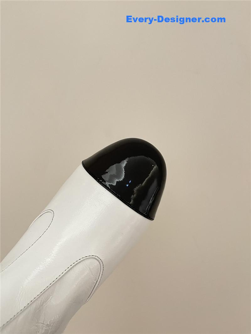 CC new round toe flat ankle boots