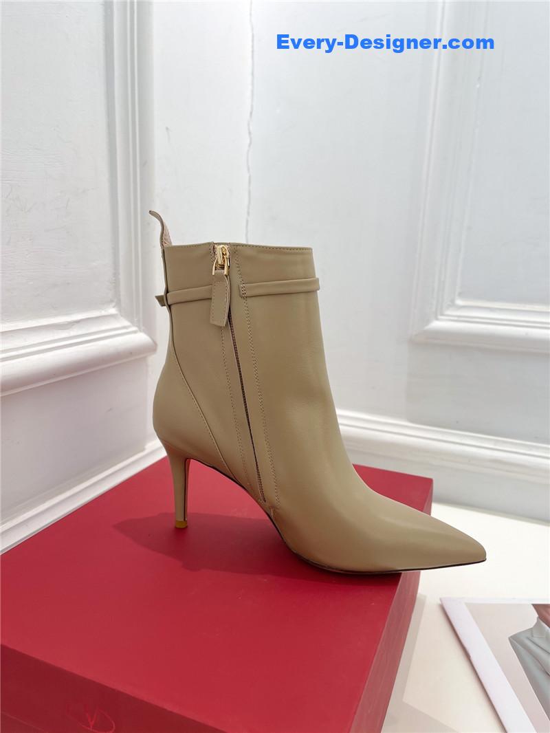 Va1e*ntin0 new high heel nude boots