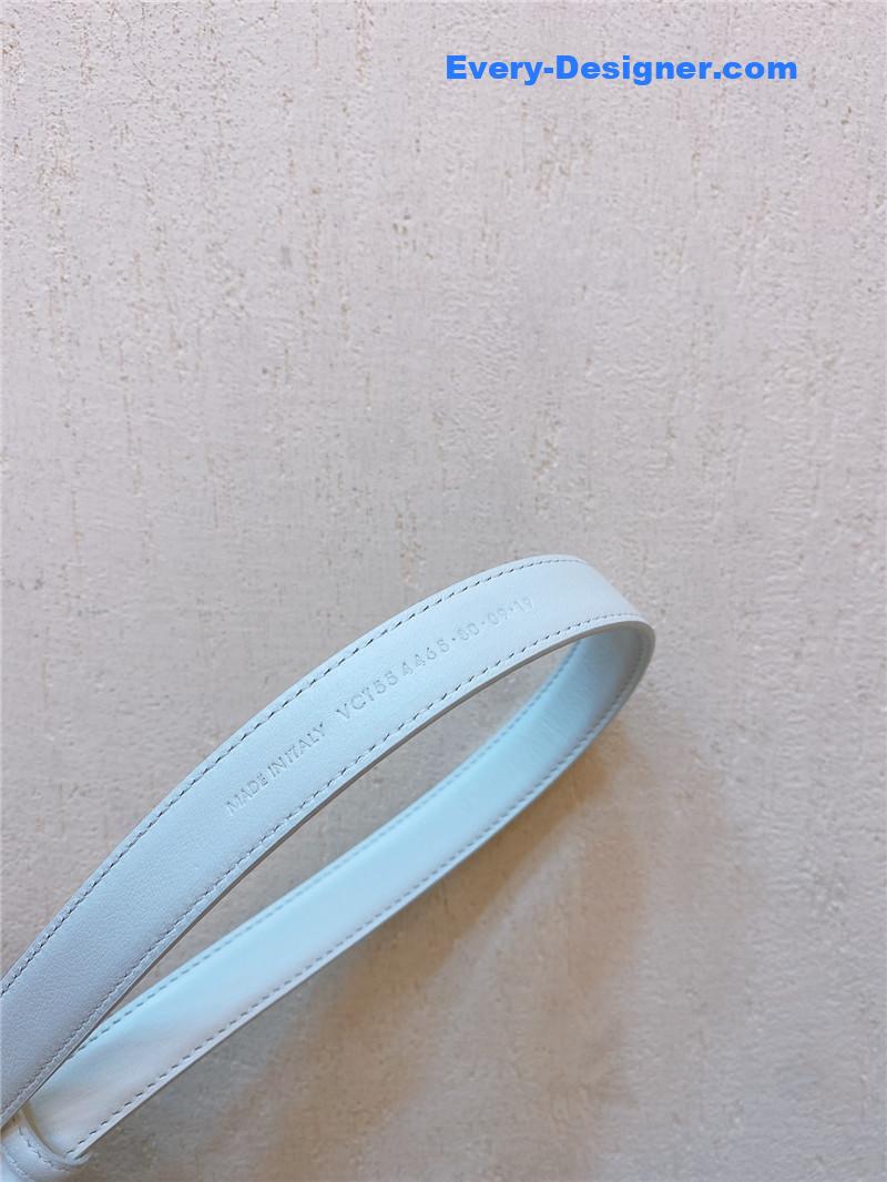 Y51 double buckle narrow belt
