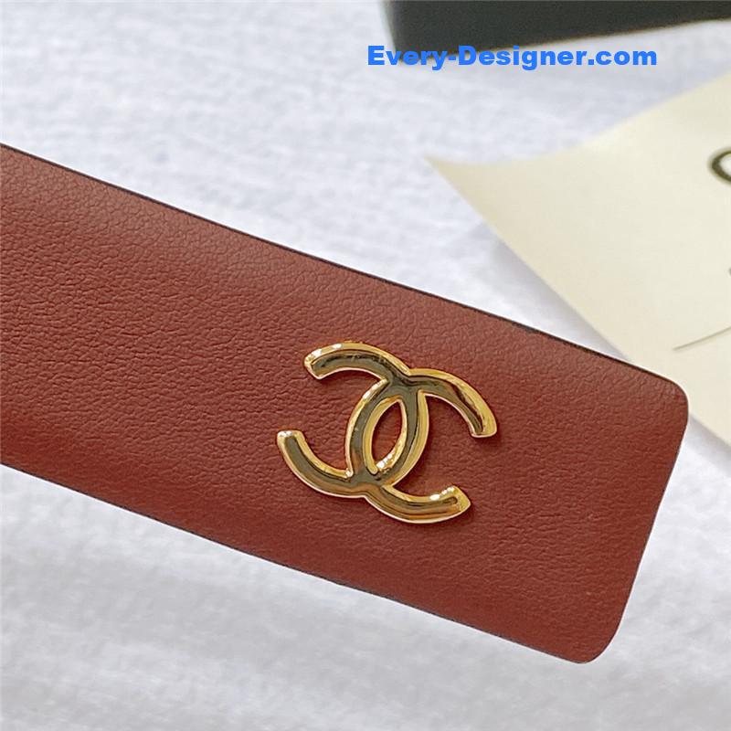 Ch**el swivel hardware buckle belt