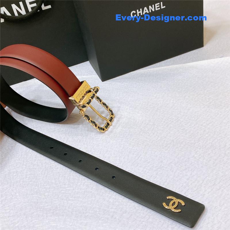 Ch**el swivel hardware buckle belt