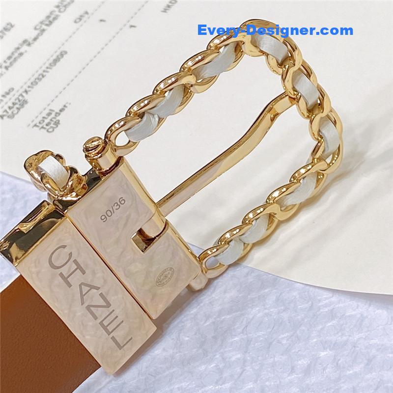 Ch**el swivel hardware buckle belt