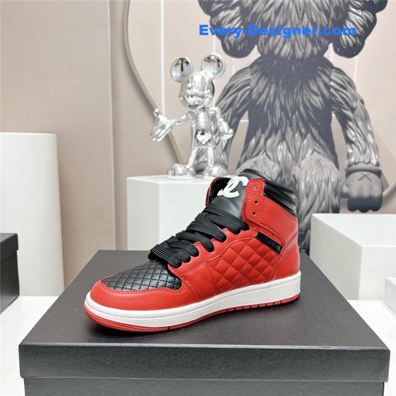 CC joint high top casual shoes