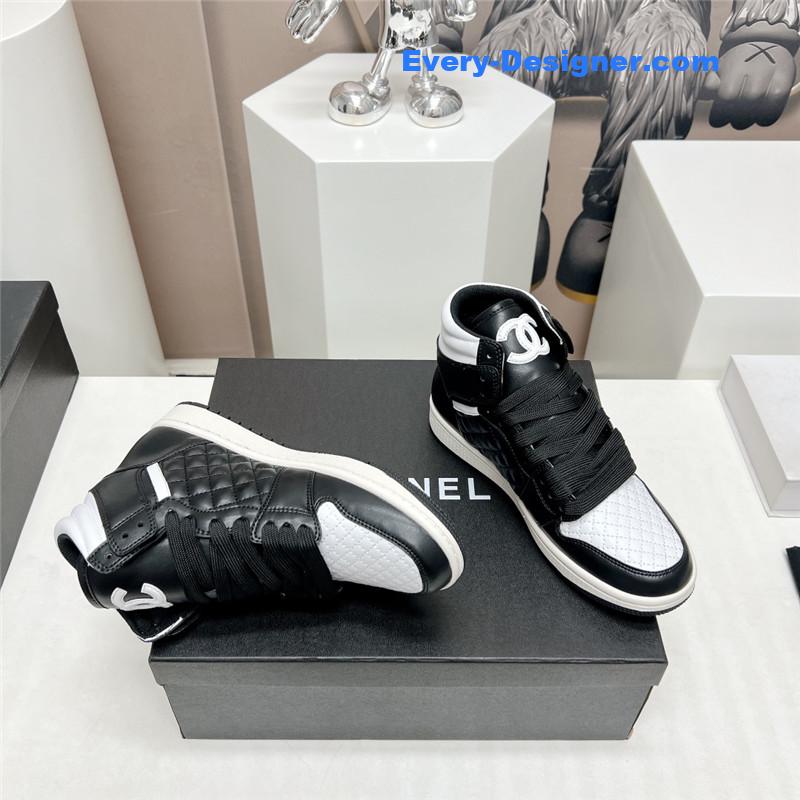 CC joint high top casual shoes