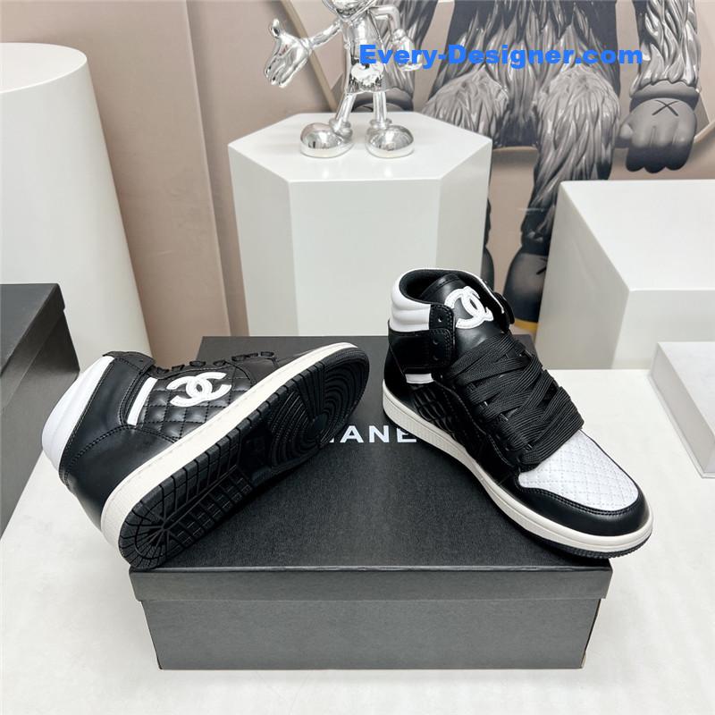 CC joint high top casual shoes