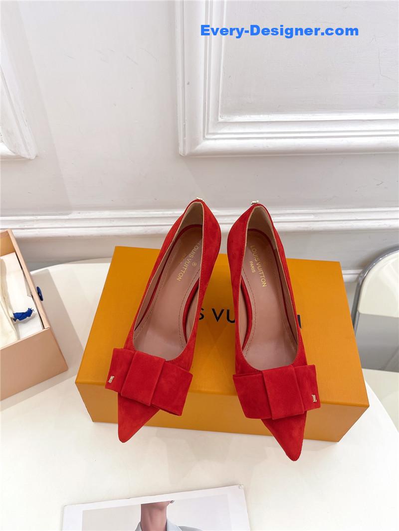 l0vis Vvtt0n lv bowknot pointed shoes