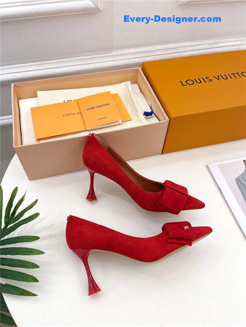l0vis Vvtt0n lv bowknot pointed shoes