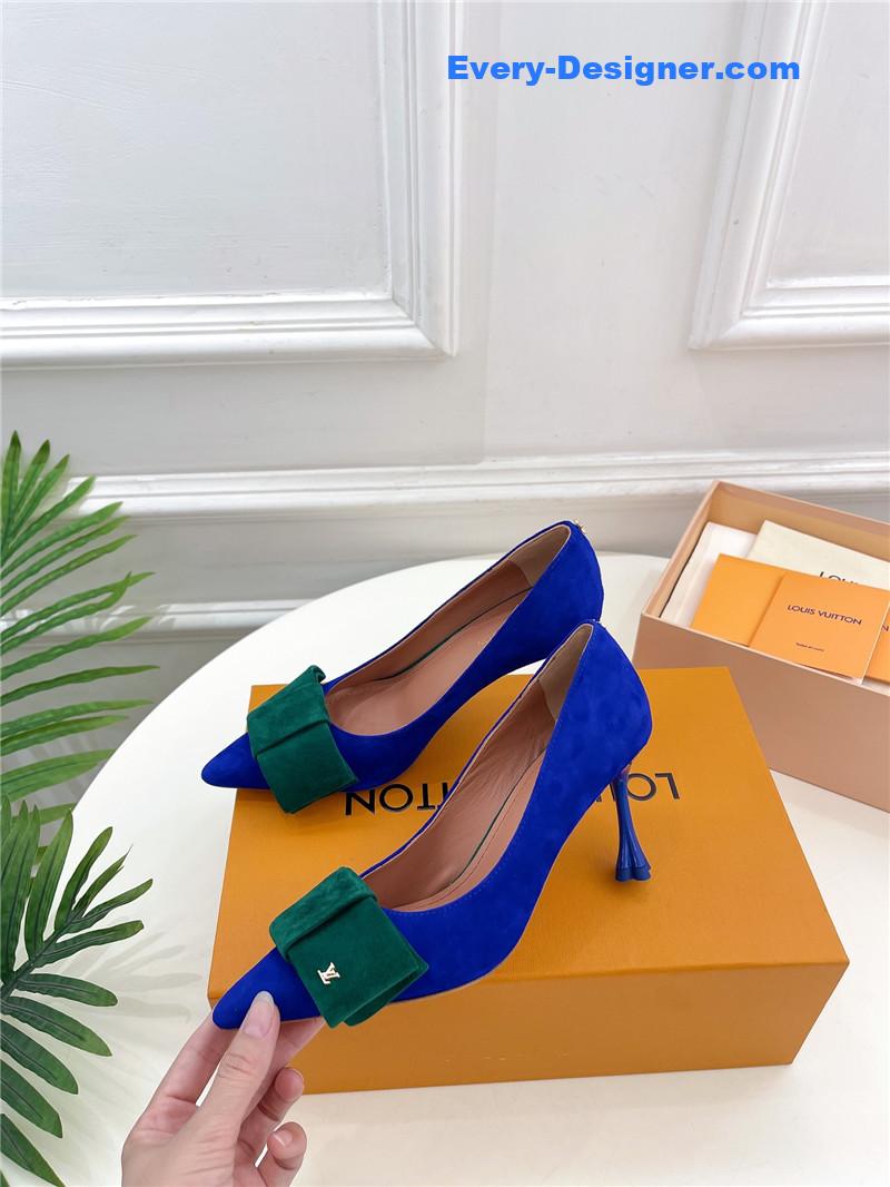 l0vis Vvtt0n lv bowknot pointed shoes