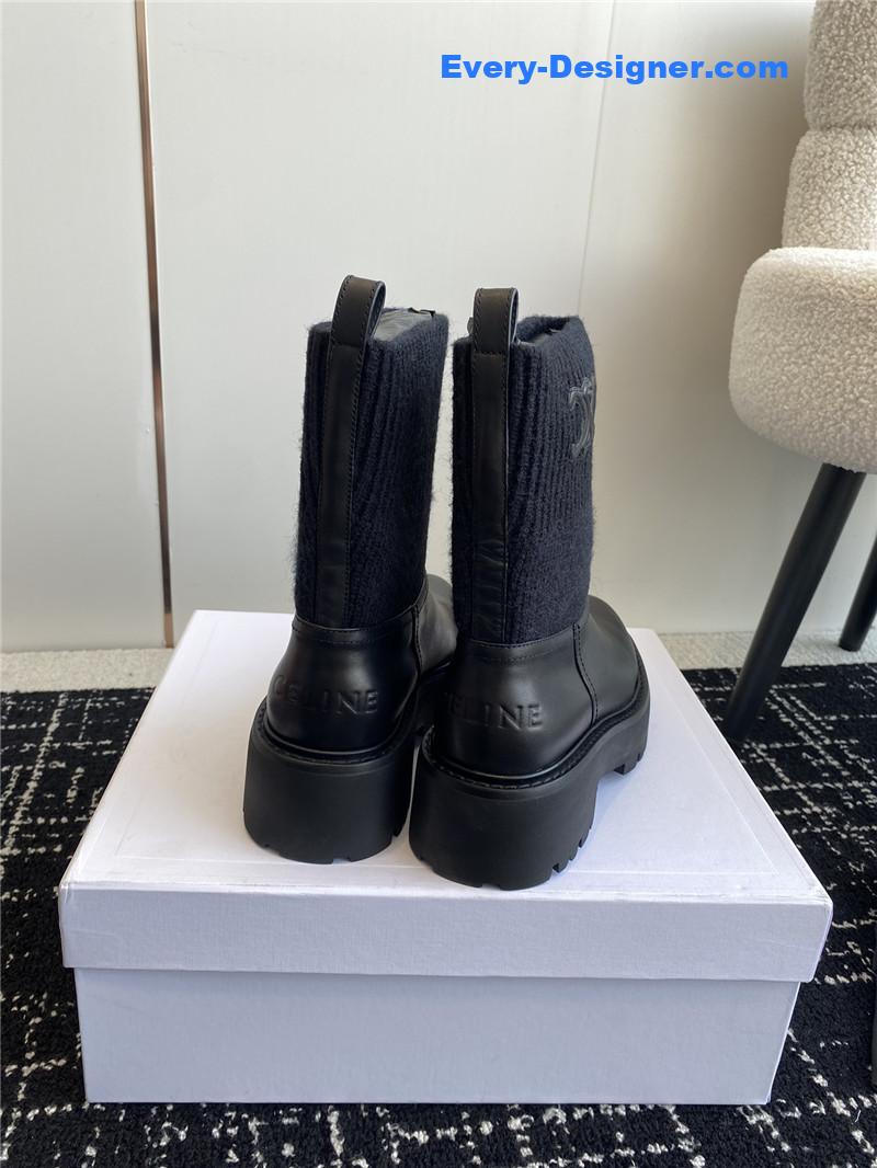 Ce1i*e autumn winter new knight boots
