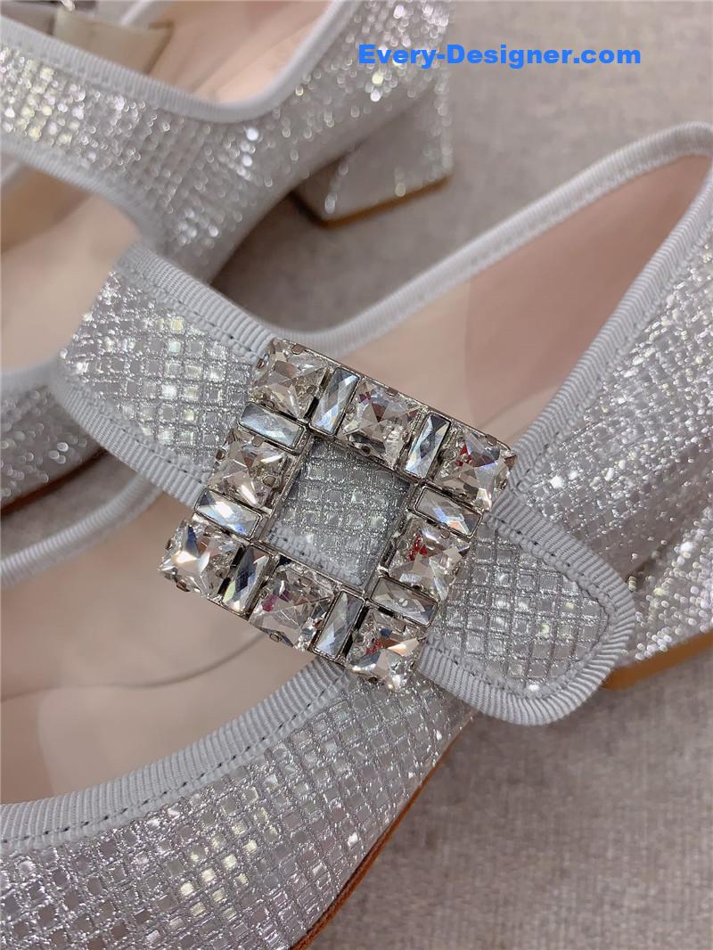 Roger vivor new high heel Mary Jane shoes